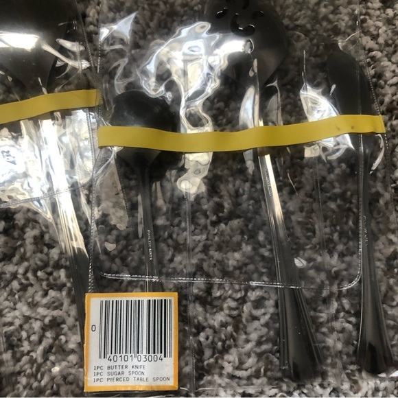 9 Piece Korean Stainless Flatware Steel butter knife sauce spoon cold meet spoon - Picture 4 of 11